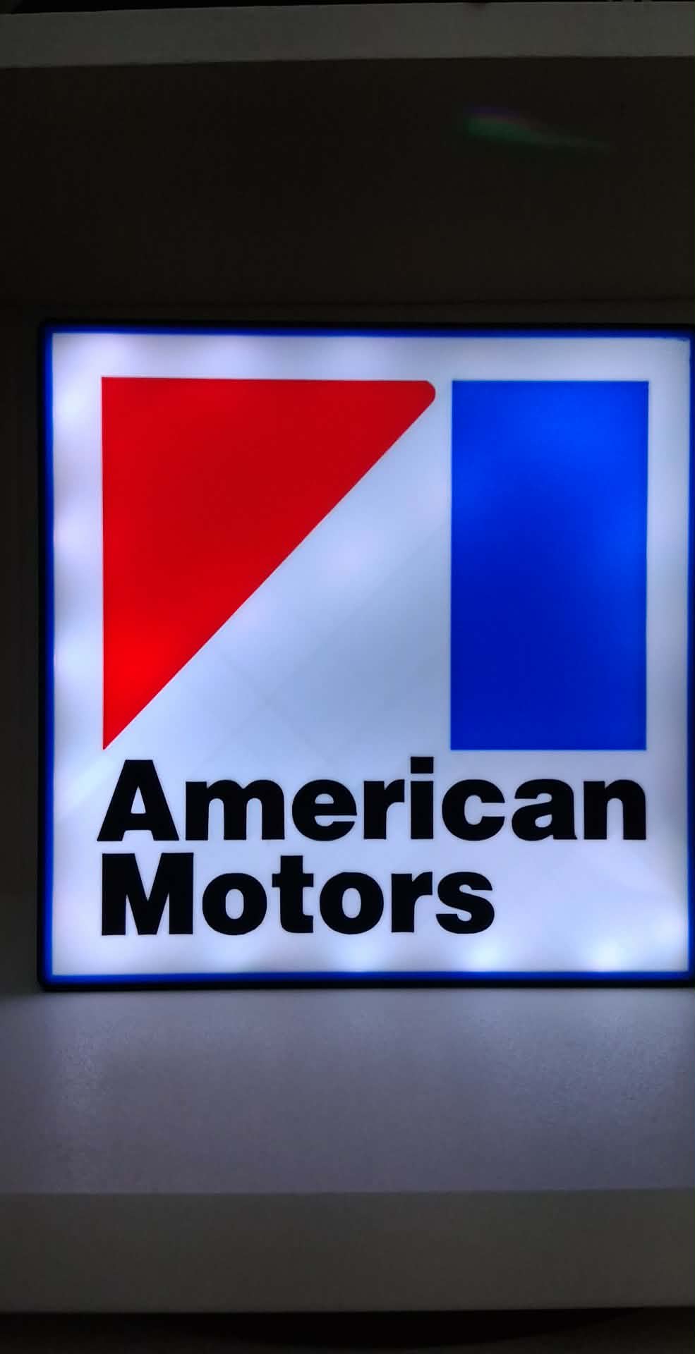 American Motors LED light box – custom 3D printed – Lit Layer Creations